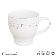 Tasse à café expresso 3oz avec motif de jante brossée